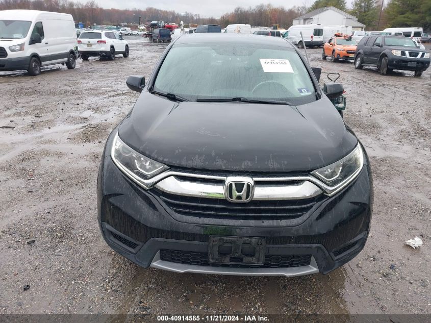 2019 Honda Cr-V Lx VIN: 2HKRW6H3XKH226334 Lot: 40914585