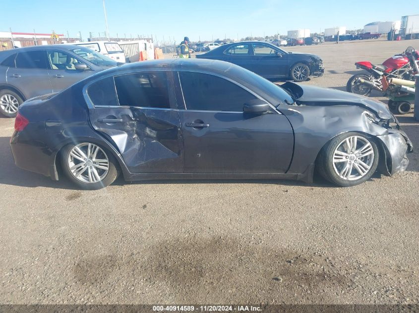2011 INFINITI G37X VIN: JN1CV6ARXBM356663