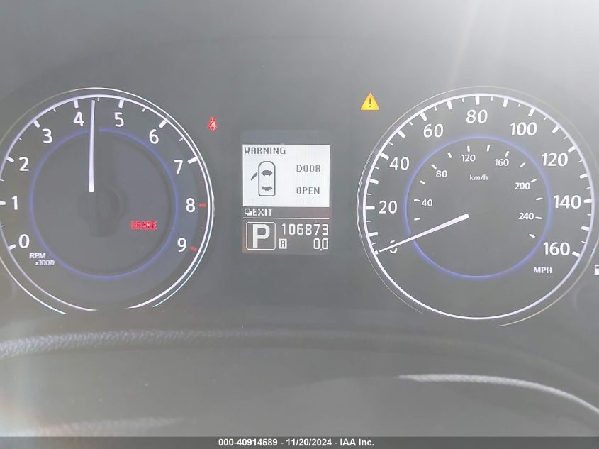 2011 INFINITI G37X VIN: JN1CV6ARXBM356663