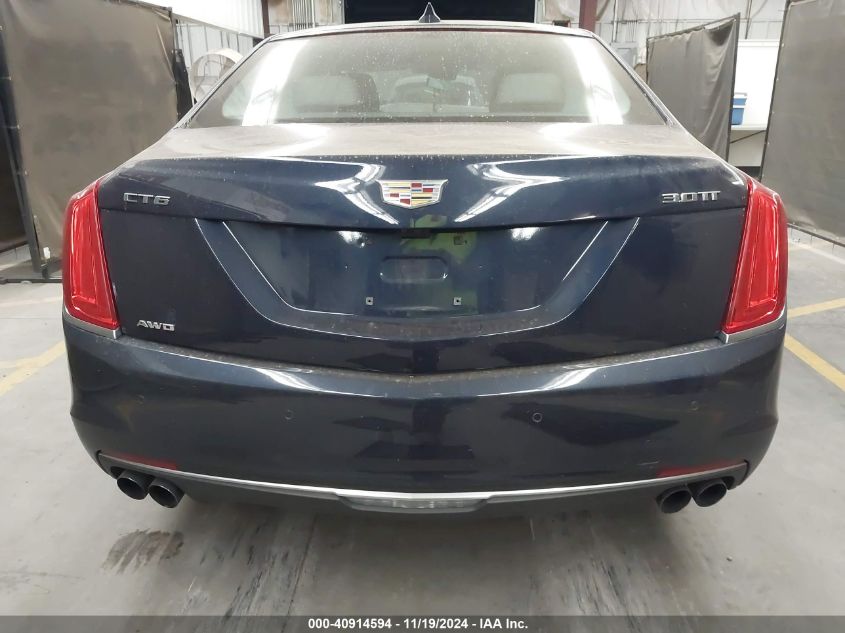 2016 Cadillac Ct6 Twin Turbo Premium Luxury VIN: 1G6KG5R66GU160530 Lot: 40914594