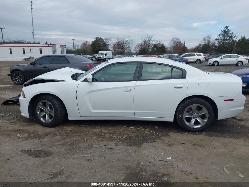 2013 Dodge Charger Sxt Plus VIN: 2C3CDXHG5DH552613 Lot: 40914597