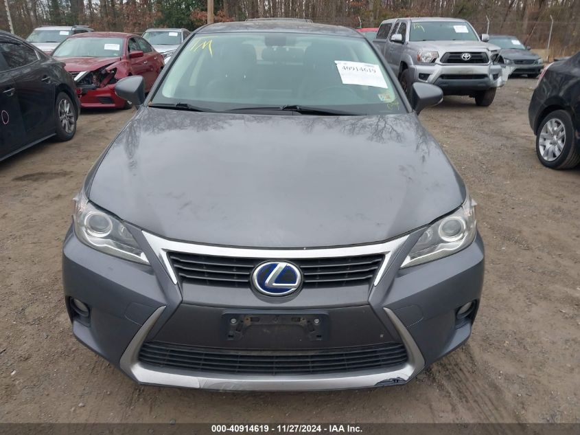 VIN JTHKD5BH4E2195351 2014 Lexus CT, 200H no.12