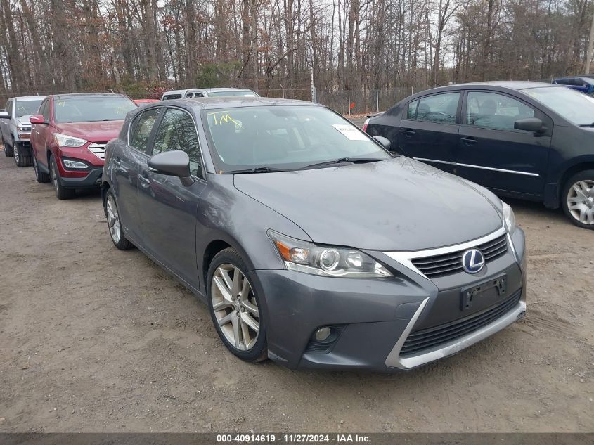 VIN JTHKD5BH4E2195351 2014 Lexus CT, 200H no.1