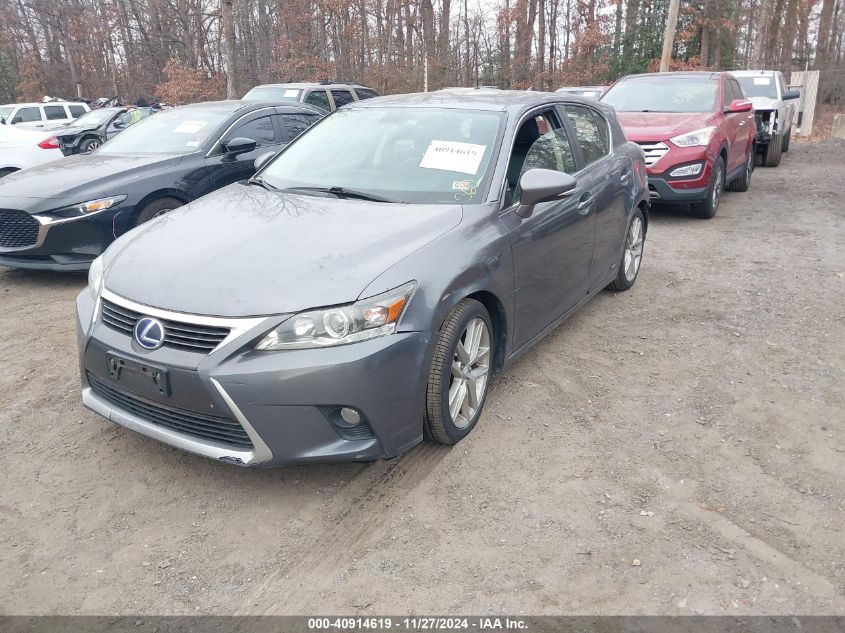 VIN JTHKD5BH4E2195351 2014 Lexus CT, 200H no.2