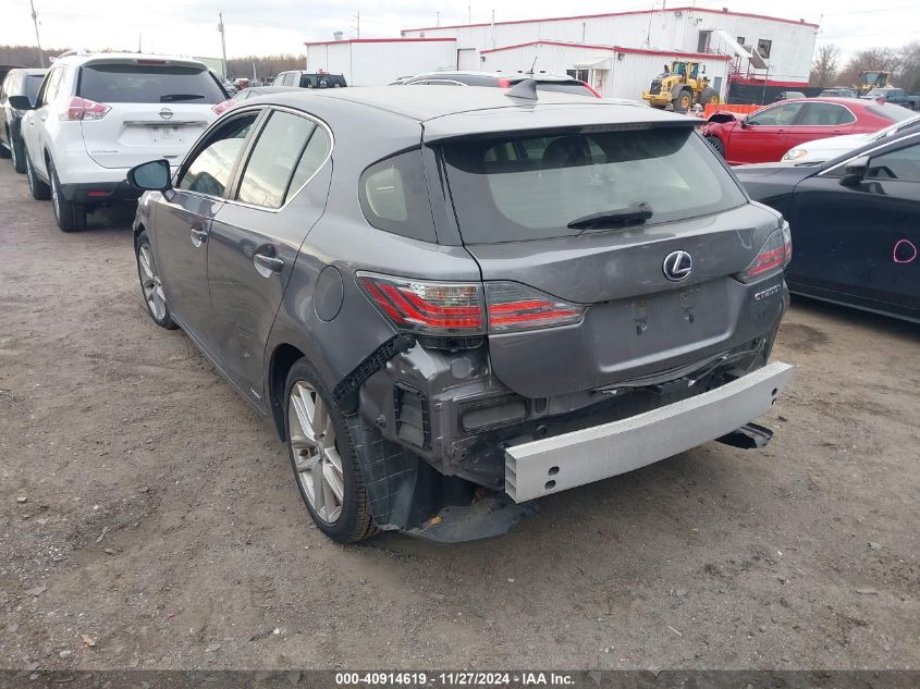 VIN JTHKD5BH4E2195351 2014 Lexus CT, 200H no.3