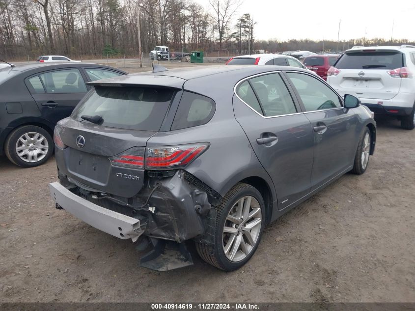 VIN JTHKD5BH4E2195351 2014 Lexus CT, 200H no.4