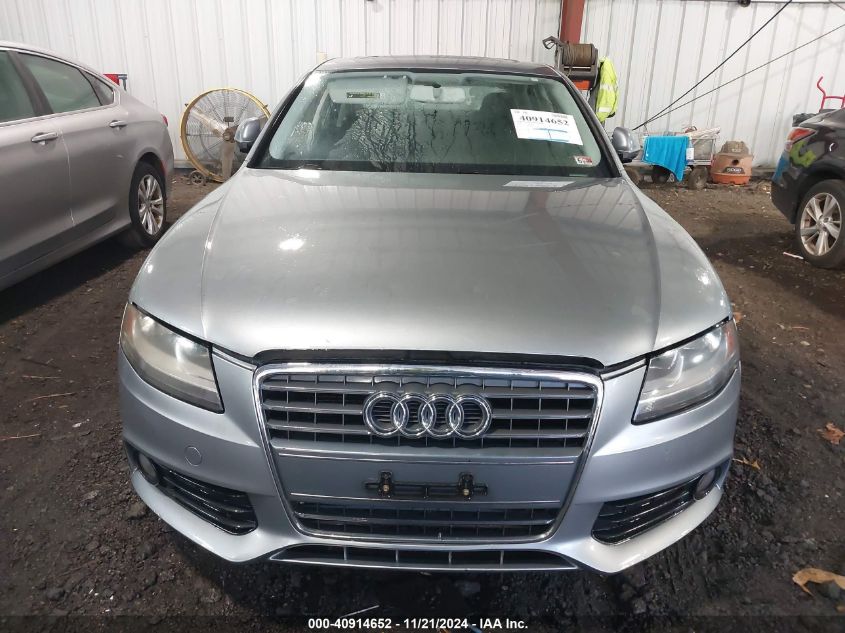 2009 Audi A4 2.0T Premium VIN: WAUJF78K29N041292 Lot: 40914652