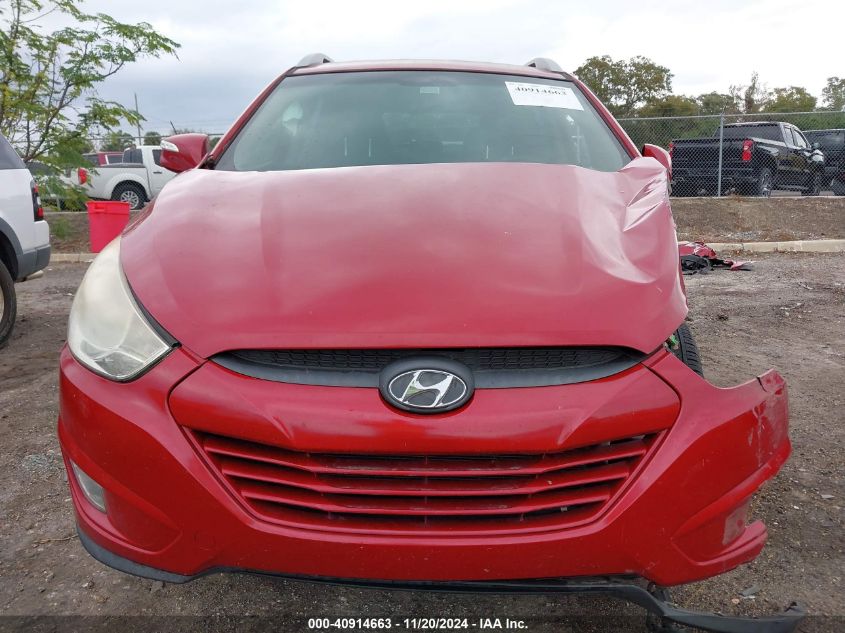 2013 Hyundai Tucson Gls VIN: KM8JU3AC2DU729128 Lot: 40914663