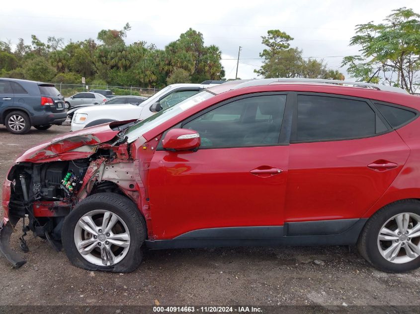 2013 Hyundai Tucson Gls VIN: KM8JU3AC2DU729128 Lot: 40914663