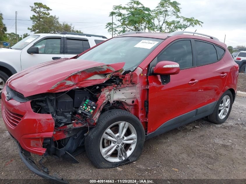 2013 Hyundai Tucson Gls VIN: KM8JU3AC2DU729128 Lot: 40914663