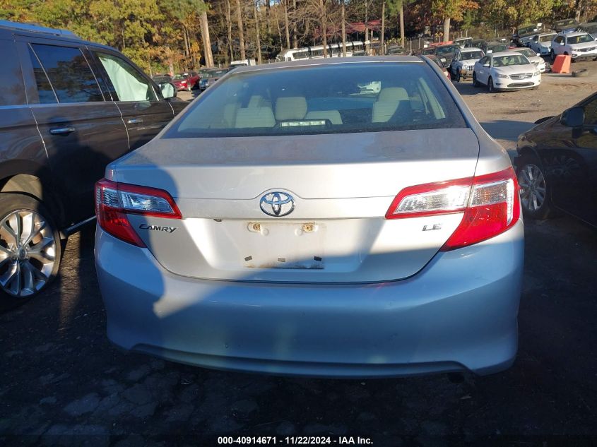 2013 Toyota Camry Le VIN: 4T1BF1FK1DU279023 Lot: 40914671