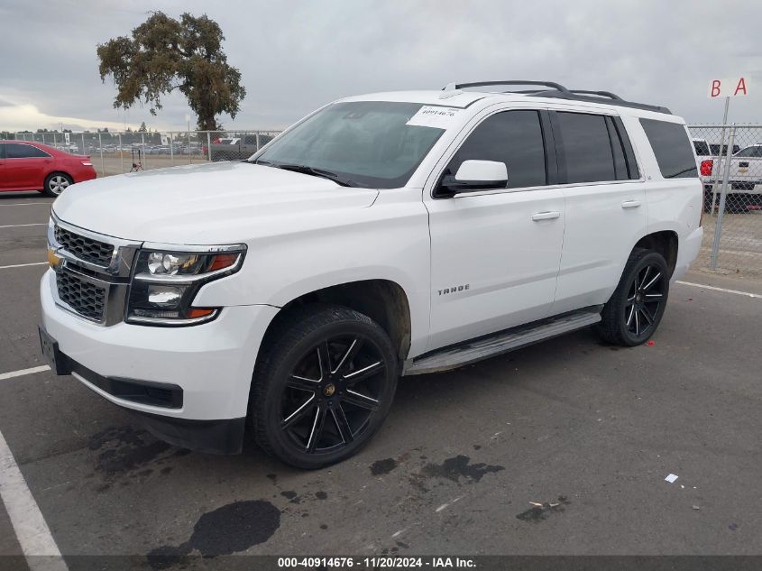 VIN 1GNSKBKC4GR227453 2016 Chevrolet Tahoe, LT no.2