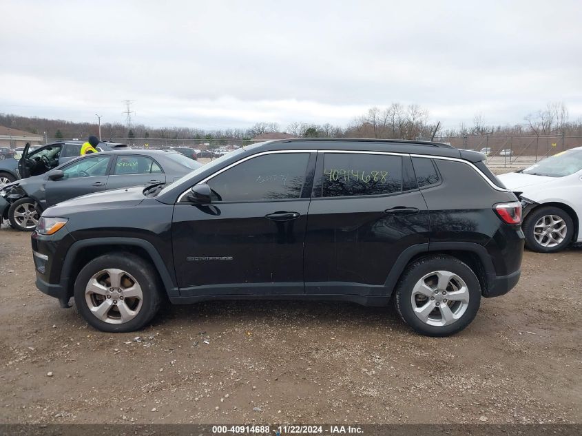 2020 Jeep Compass Latitude Fwd VIN: 3C4NJCBB0LT162754 Lot: 40914688