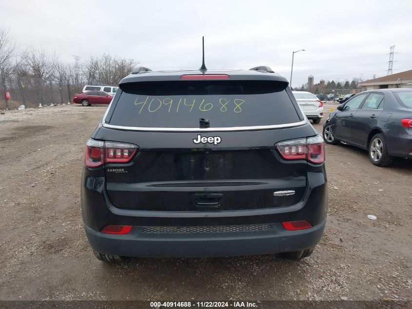 2020 Jeep Compass Latitude Fwd VIN: 3C4NJCBB0LT162754 Lot: 40914688