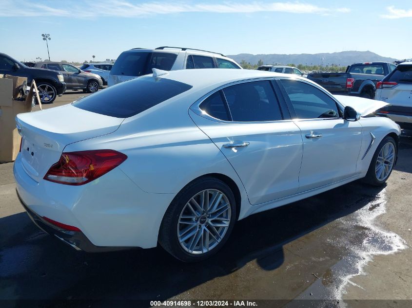 VIN KMTG64LA8LU060325 2020 Genesis G70, 2.0T Rwd no.4