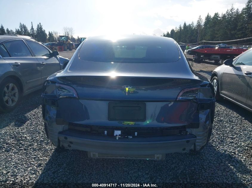 2023 Tesla Model 3 Rear-Wheel Drive VIN: 5YJ3E1EA7PF418279 Lot: 40914717