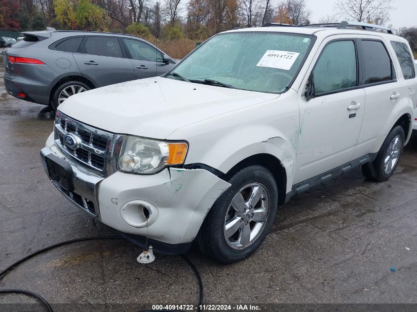 2011 Ford Escape Limited VIN: 1FMCU9EG2BKA60294 Lot: 40914722