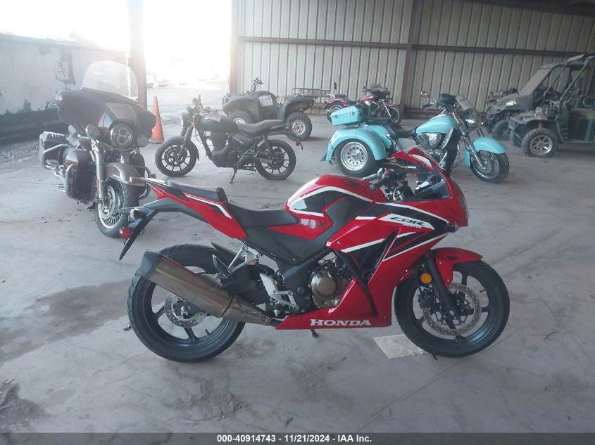 2020 Honda Cbr300 R VIN: MLHNC5100L5600384 Lot: 40914743