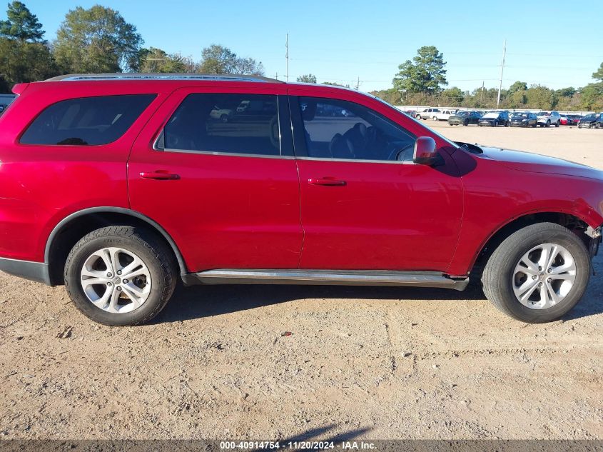 2013 Dodge Durango Sxt VIN: 1C4RDHAGXDC527344 Lot: 40914754