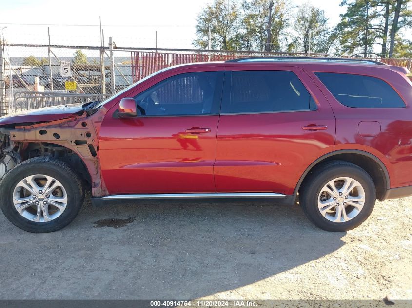 2013 Dodge Durango Sxt VIN: 1C4RDHAGXDC527344 Lot: 40914754