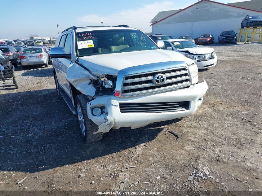 2011 Toyota Sequoia Platinum 5.7L V8 VIN: 5TDDY5G10BS052928 Lot: 40914756