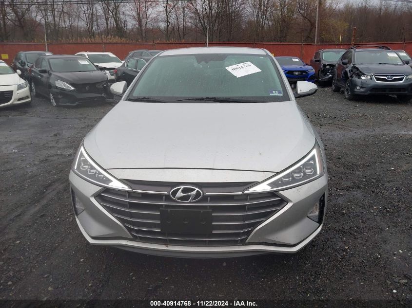 2019 HYUNDAI ELANTRA LIMITED - 5NPD84LF4KH486397