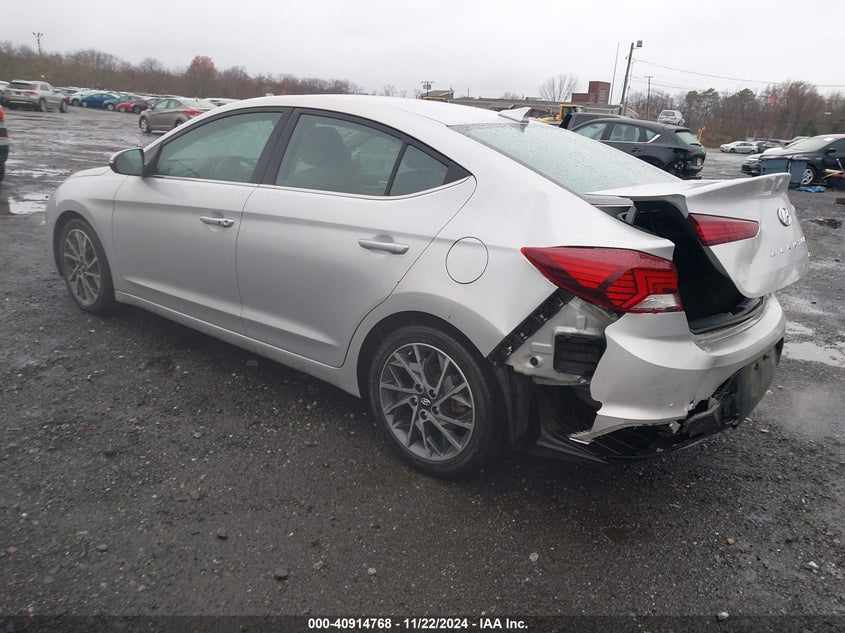 2019 HYUNDAI ELANTRA LIMITED - 5NPD84LF4KH486397