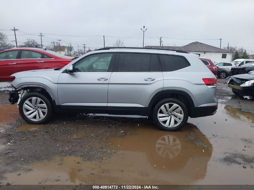 2021 Volkswagen Atlas 3.6L V6 Se W/Technology VIN: 1V2HR2CA6MC599014 Lot: 40914772