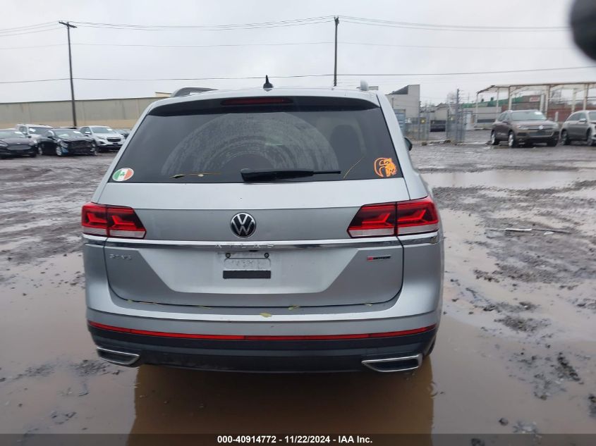 2021 Volkswagen Atlas 3.6L V6 Se W/Technology VIN: 1V2HR2CA6MC599014 Lot: 40914772