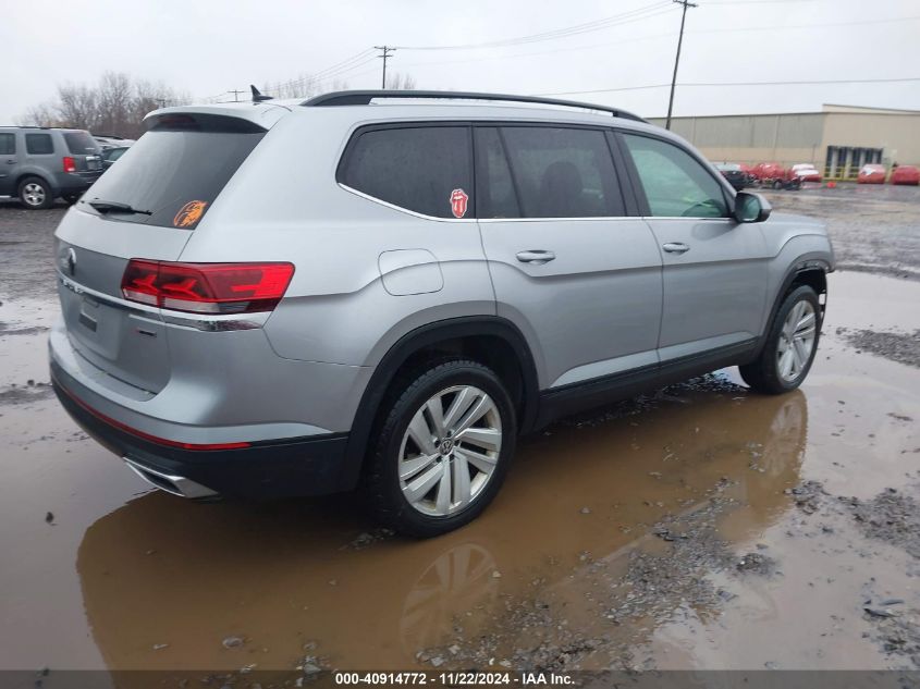 2021 Volkswagen Atlas 3.6L V6 Se W/Technology VIN: 1V2HR2CA6MC599014 Lot: 40914772