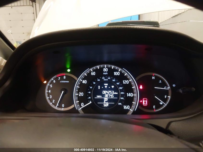 2016 HONDA ACCORD VIN: 1HGCR2F74GA125026