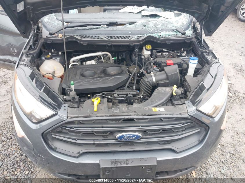 2020 Ford Ecosport S VIN: MAJ6S3FL0LC320581 Lot: 40914806