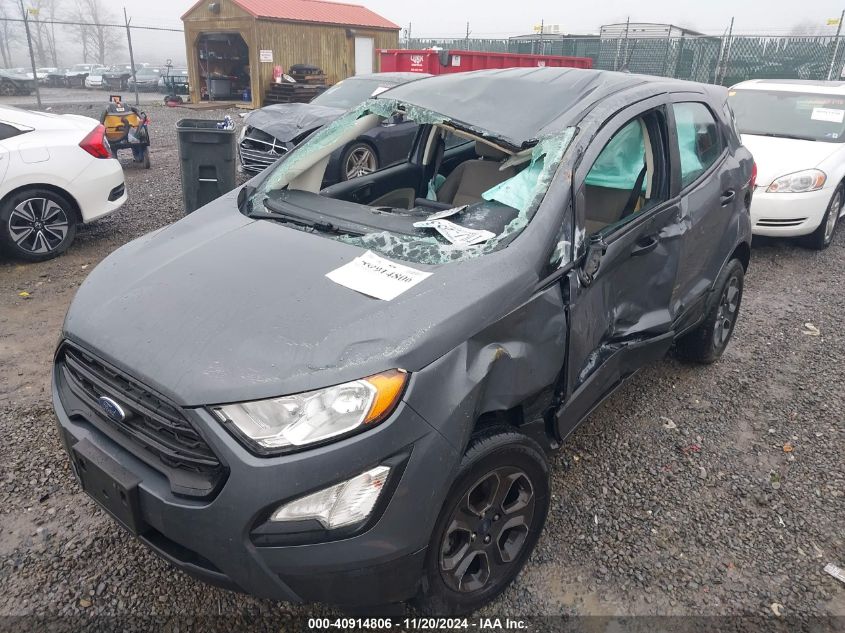 2020 Ford Ecosport S VIN: MAJ6S3FL0LC320581 Lot: 40914806