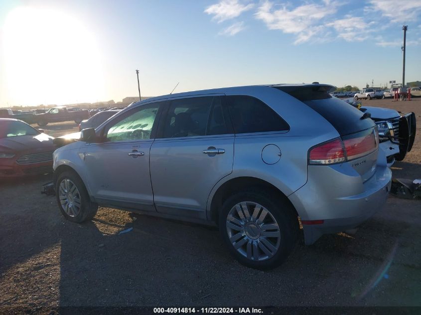 2010 Lincoln Mkx VIN: 2LMDJ6JC0ABJ21203 Lot: 40914814