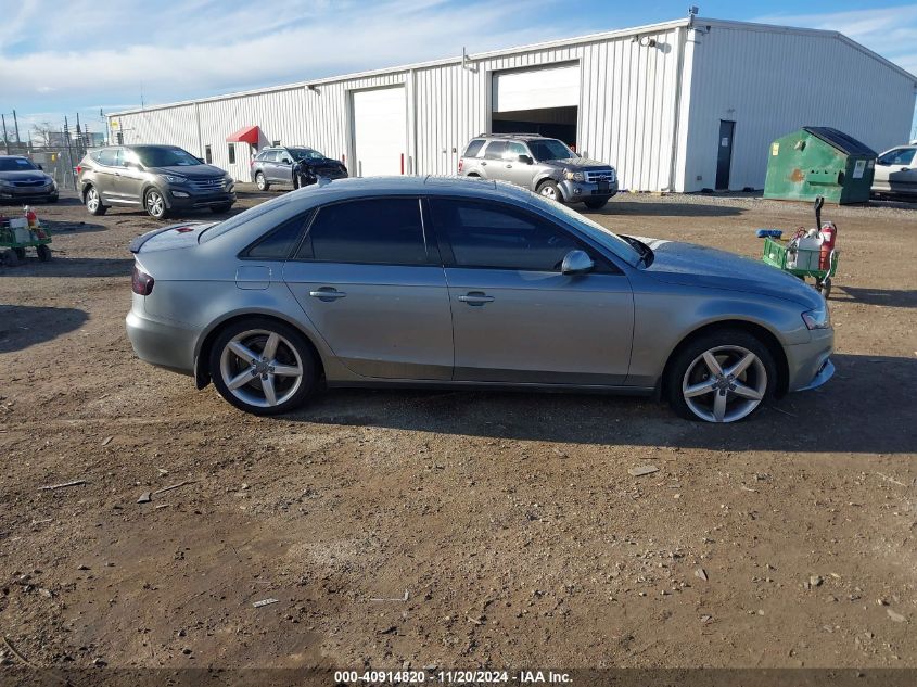 2010 Audi A4 2.0T Premium VIN: WAUFFAFL5AN054606 Lot: 40914820