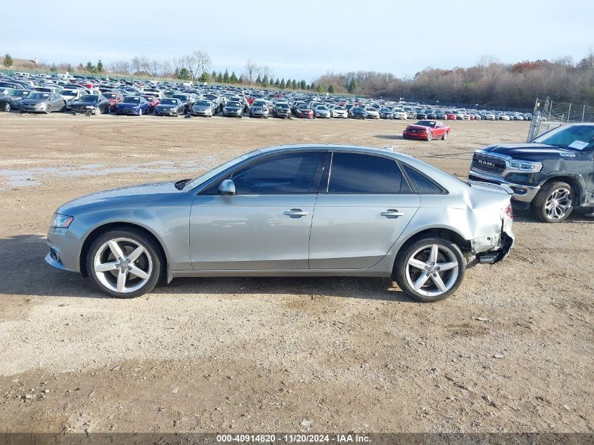 2010 Audi A4 2.0T Premium VIN: WAUFFAFL5AN054606 Lot: 40914820