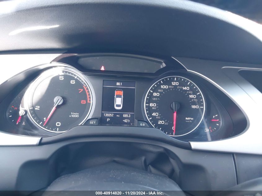 2010 Audi A4 2.0T Premium VIN: WAUFFAFL5AN054606 Lot: 40914820