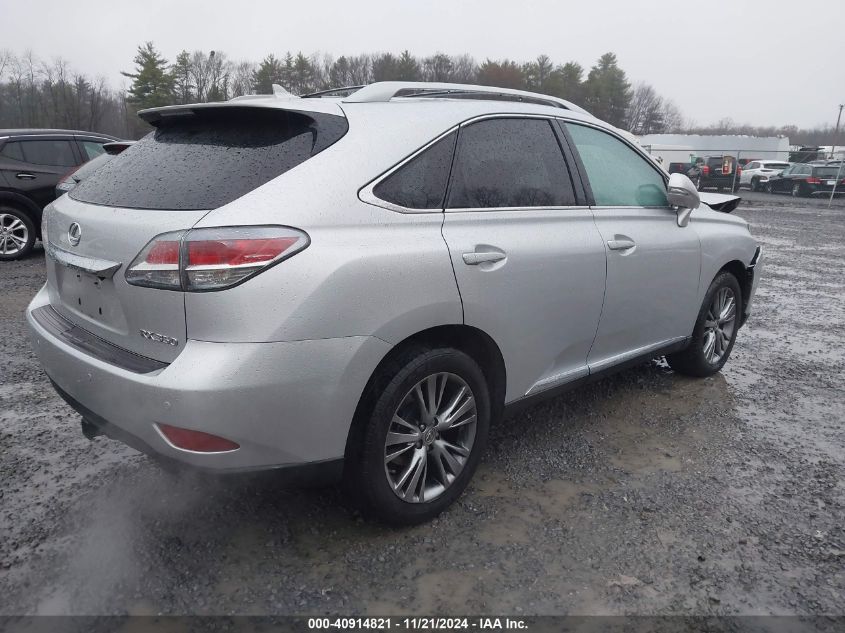 2013 Lexus Rx 350 VIN: 2T2BK1BA8DC206897 Lot: 40914821