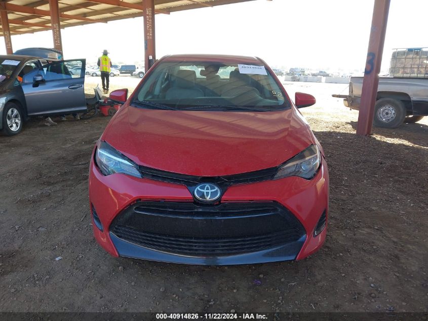 2018 Toyota Corolla Le VIN: 2T1BURHE8JC017475 Lot: 40914826