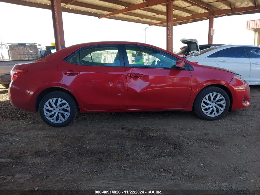 2018 Toyota Corolla Le VIN: 2T1BURHE8JC017475 Lot: 40914826