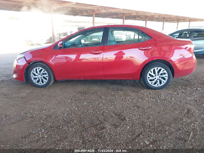 2018 Toyota Corolla Le VIN: 2T1BURHE8JC017475 Lot: 40914826