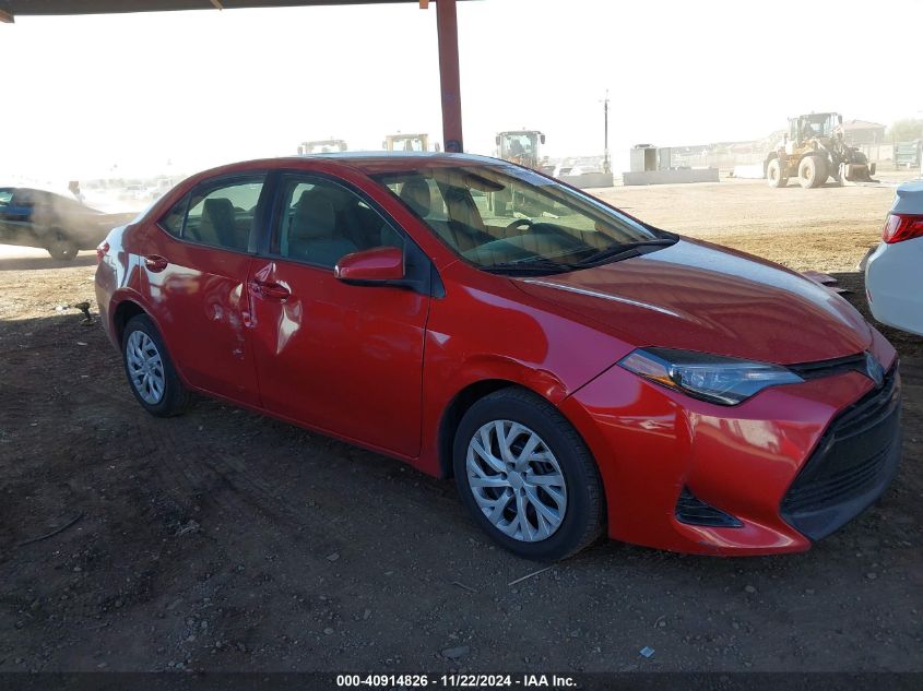 2018 Toyota Corolla Le VIN: 2T1BURHE8JC017475 Lot: 40914826