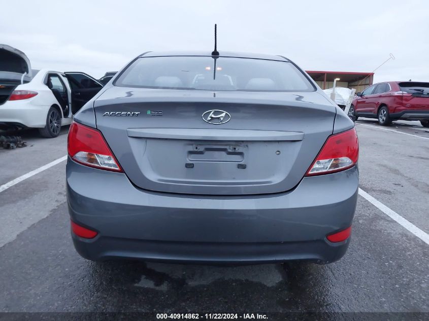 2016 Hyundai Accent Se VIN: KMHCT4AE7GU068316 Lot: 40914862