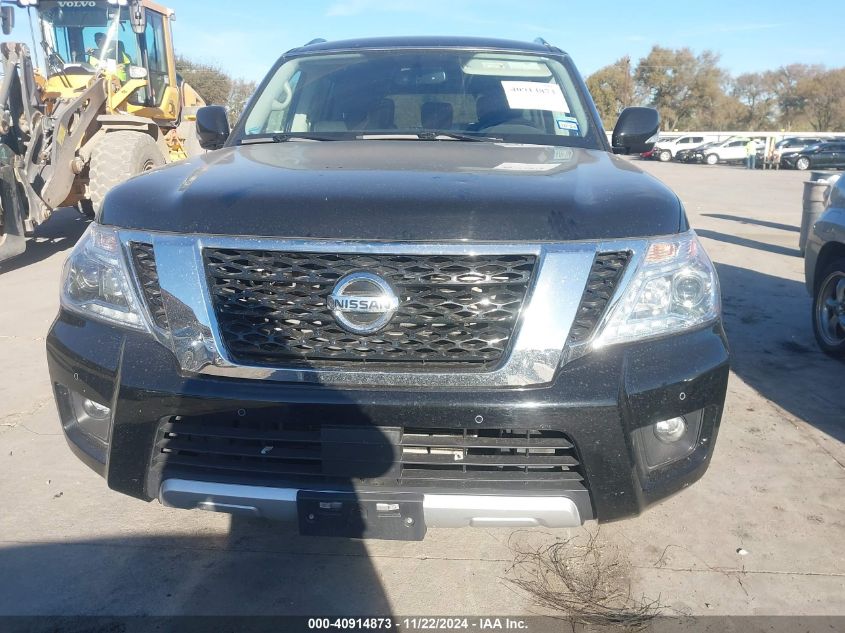 2018 Nissan Armada Sv VIN: JN8AY2ND1J9055482 Lot: 40914873