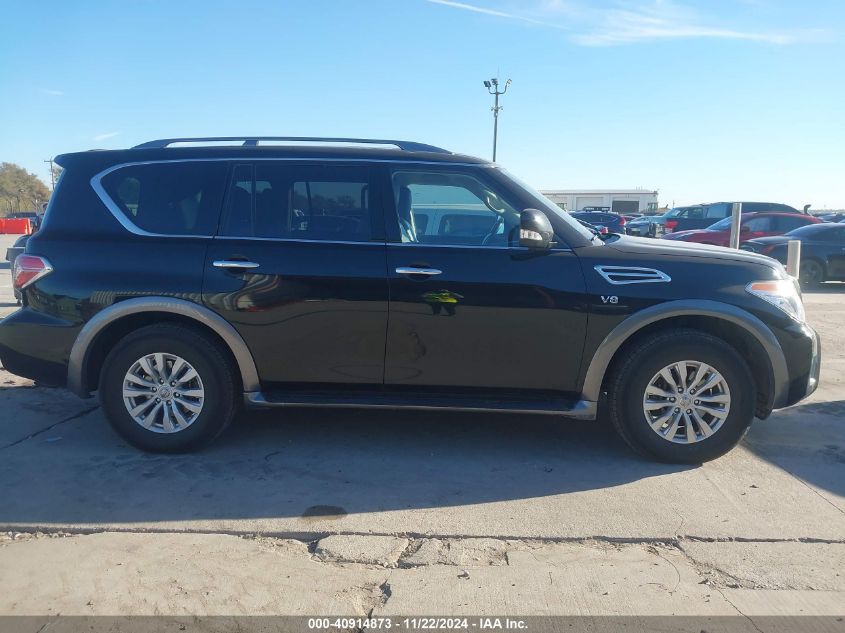 2018 Nissan Armada Sv VIN: JN8AY2ND1J9055482 Lot: 40914873