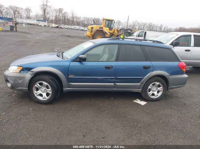 2007 Subaru Outback 2.5I/2.5I Basic/2.5I L.l. Bean Edition VIN: 4S4BP61C877343944 Lot: 40914879