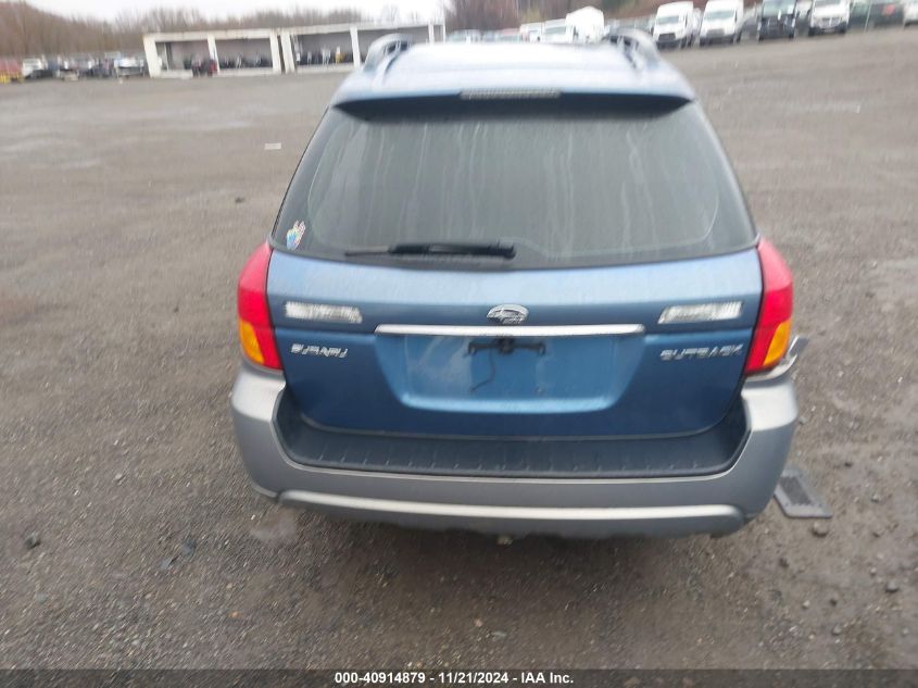 2007 Subaru Outback 2.5I/2.5I Basic/2.5I L.l. Bean Edition VIN: 4S4BP61C877343944 Lot: 40914879