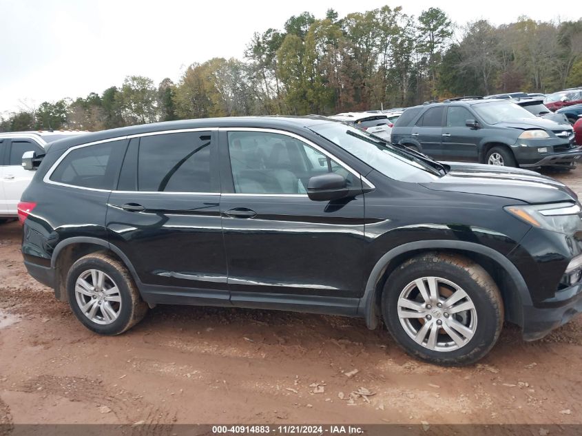 2018 Honda Pilot Lx VIN: 5FNYF5H13JB022105 Lot: 40914883