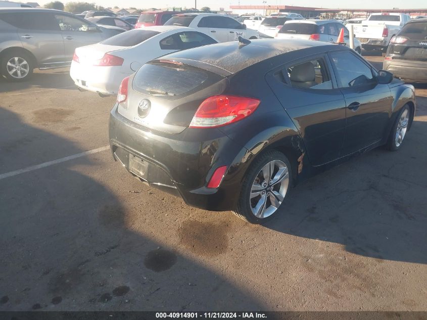 2013 HYUNDAI VELOSTER BASE W/GRAY - KMHTC6AD8DU120325