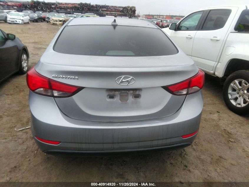 2015 Hyundai Elantra Se VIN: 5NPDH4AE5FH573130 Lot: 40914920